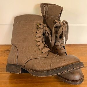 Brown Ankle boots by Rampage. Size 6.